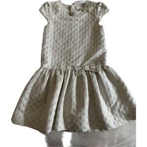 Kate Spade Skirt The Rules Gold Dot Girls Dress Size 14Y